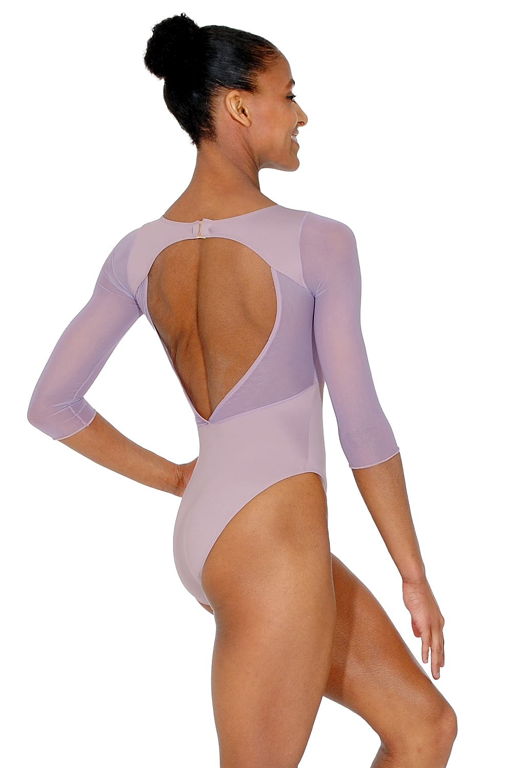 Intermezzo Fiona 3/4 Mesh Sleeve Leotard