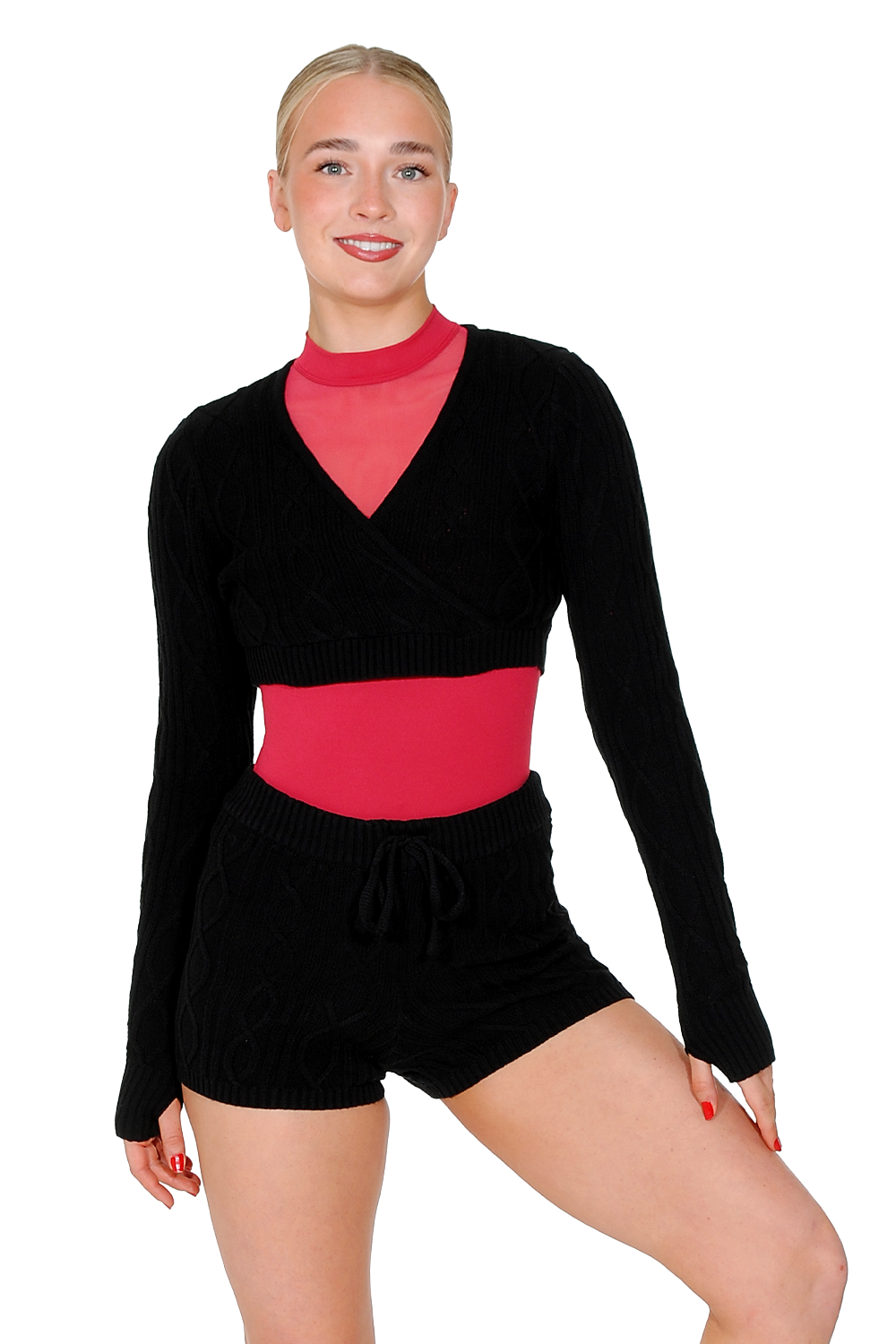 Bloch Aityah Wrap Top