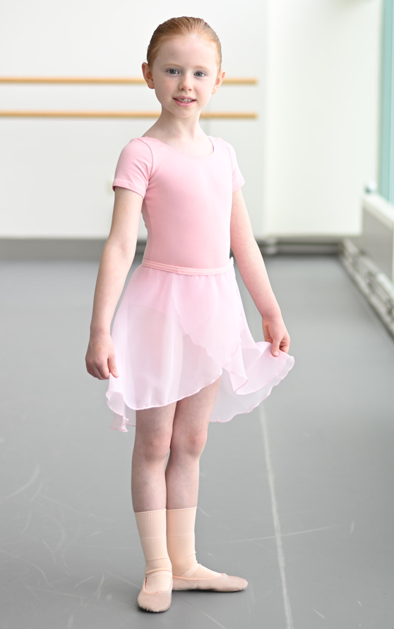 Roch Valley Prim kurzärmeliges Ballett Trikot aus Baumwolle