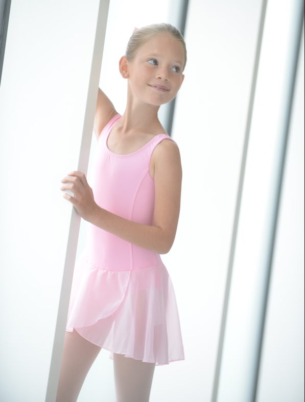 Roch Valley RVCharlotte Microfibre Sleeveless Leotard with Skirt