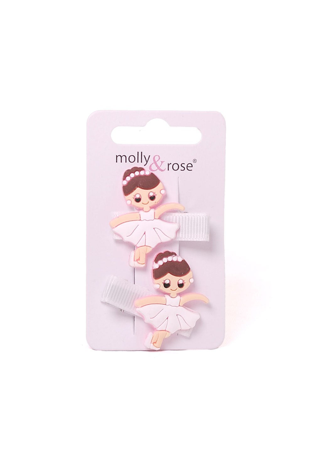 Molly & Rose Ballerina-Haarspangen - 2er-Pack