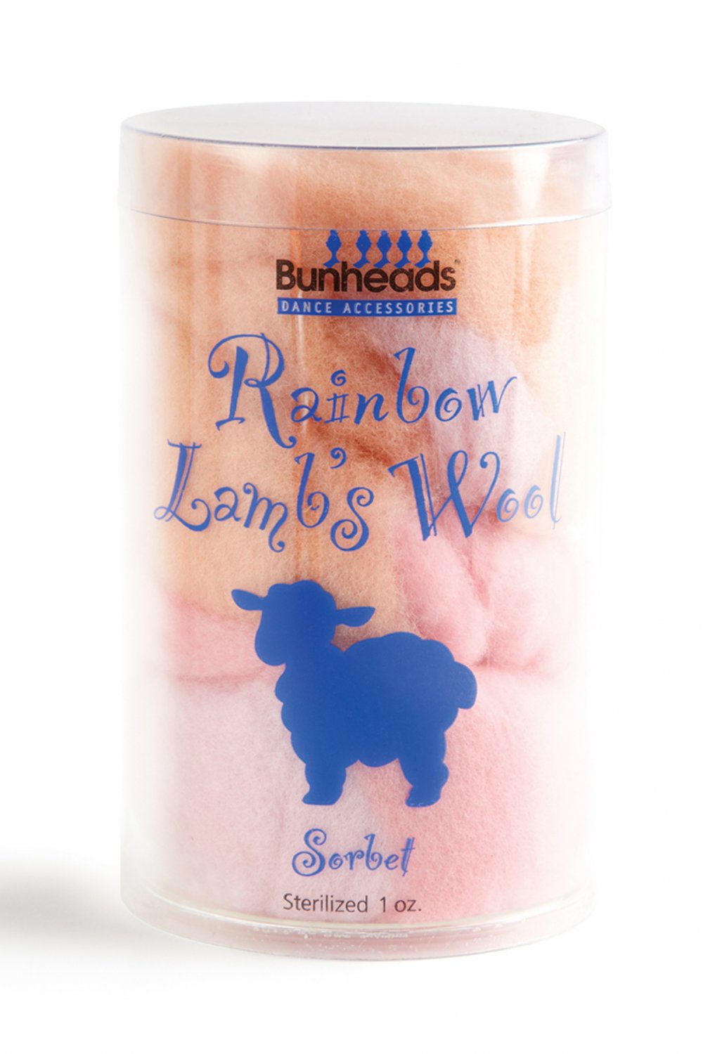 Bunheads Regenbogen Lammwolle