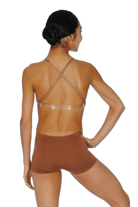 Capezio Tiefgeschnittener BH mit klarer Rückenpartie