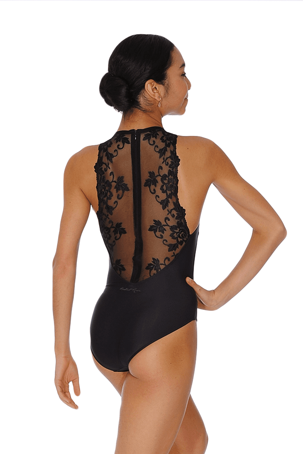 Ballet Rosa Tanztrikot Ester mit Spitzen-Detail im Rückenbereich