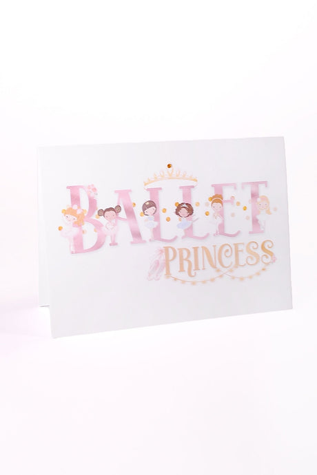 Glückwunschkarte – Ballett Prinzessin