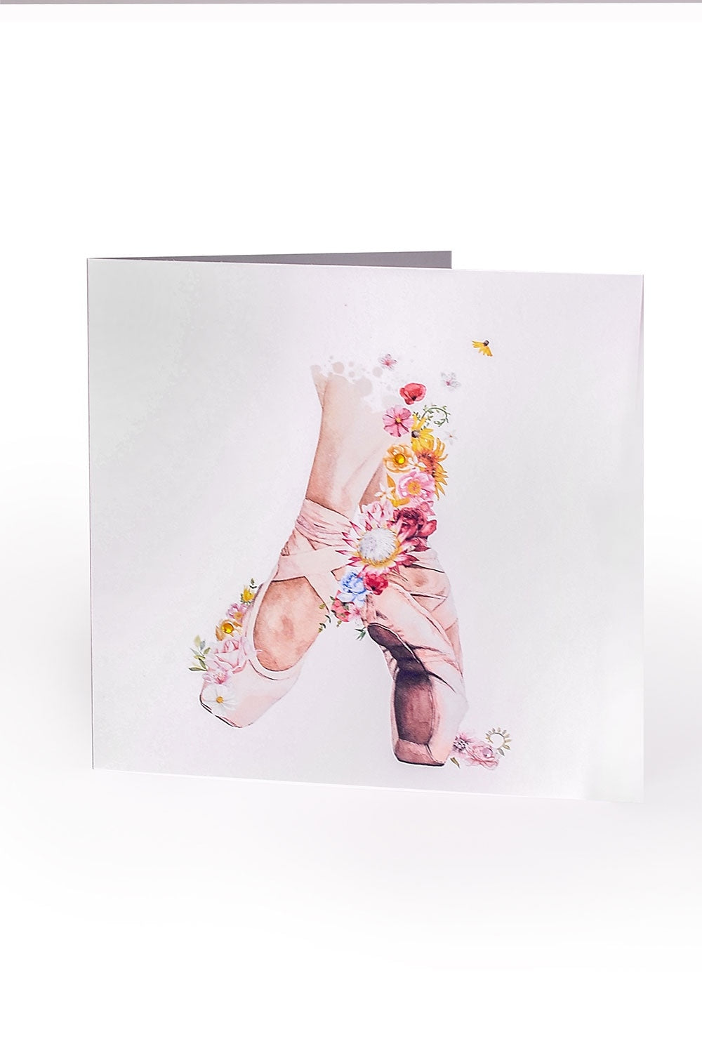 Glückwunschkarte - Ballettschuhe