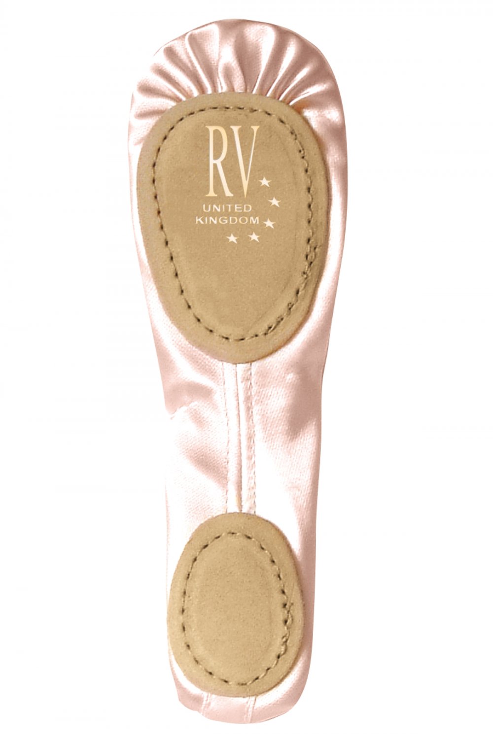 Roch Valley Ballettschläppchen aus Satin mit geteilter Sohle