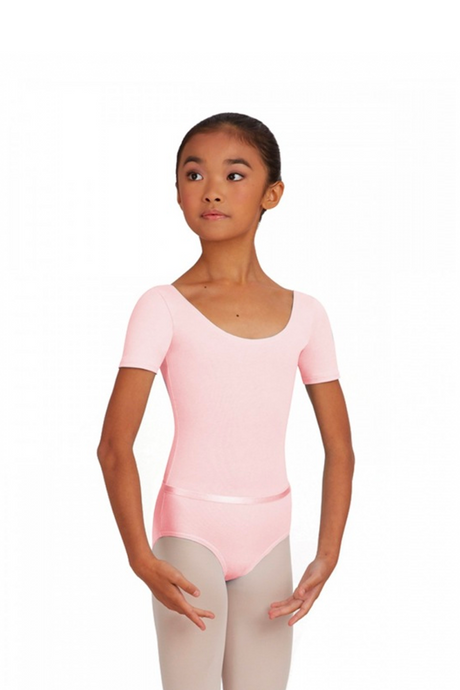 Capezio Kurzarm Trikot für Kinder mit Gürtel