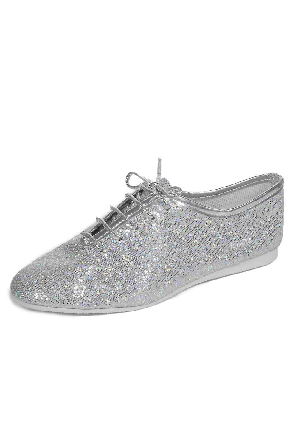 Roch Valley Silber Hologramm Jazzschuhe