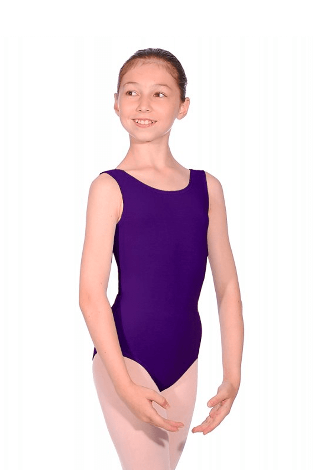 Roch Valley ISTD kurzärmeliges Ballett Trikot aus Baumwolle