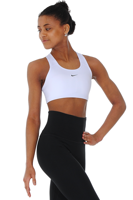 Nike Damen Dri-FIT Swoosh Einteiliges BH-Oberteil