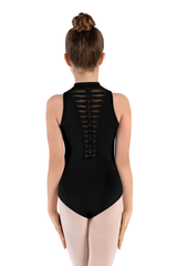 Bloch Rosey Zip Front/High Neck Leotard