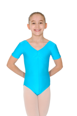 Roch Valley Jeanette Short Sleeve Nylon/Lycra Leotard