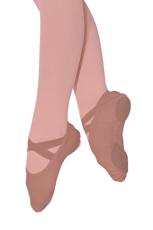 Roch Valley Sylvie - Vegane, elastische Ballettschuhe mit geteilter Sohle