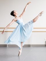 Capezio Camisole Empire Dress with Georgette Skirt