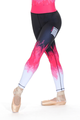 Sublimated leggings sample