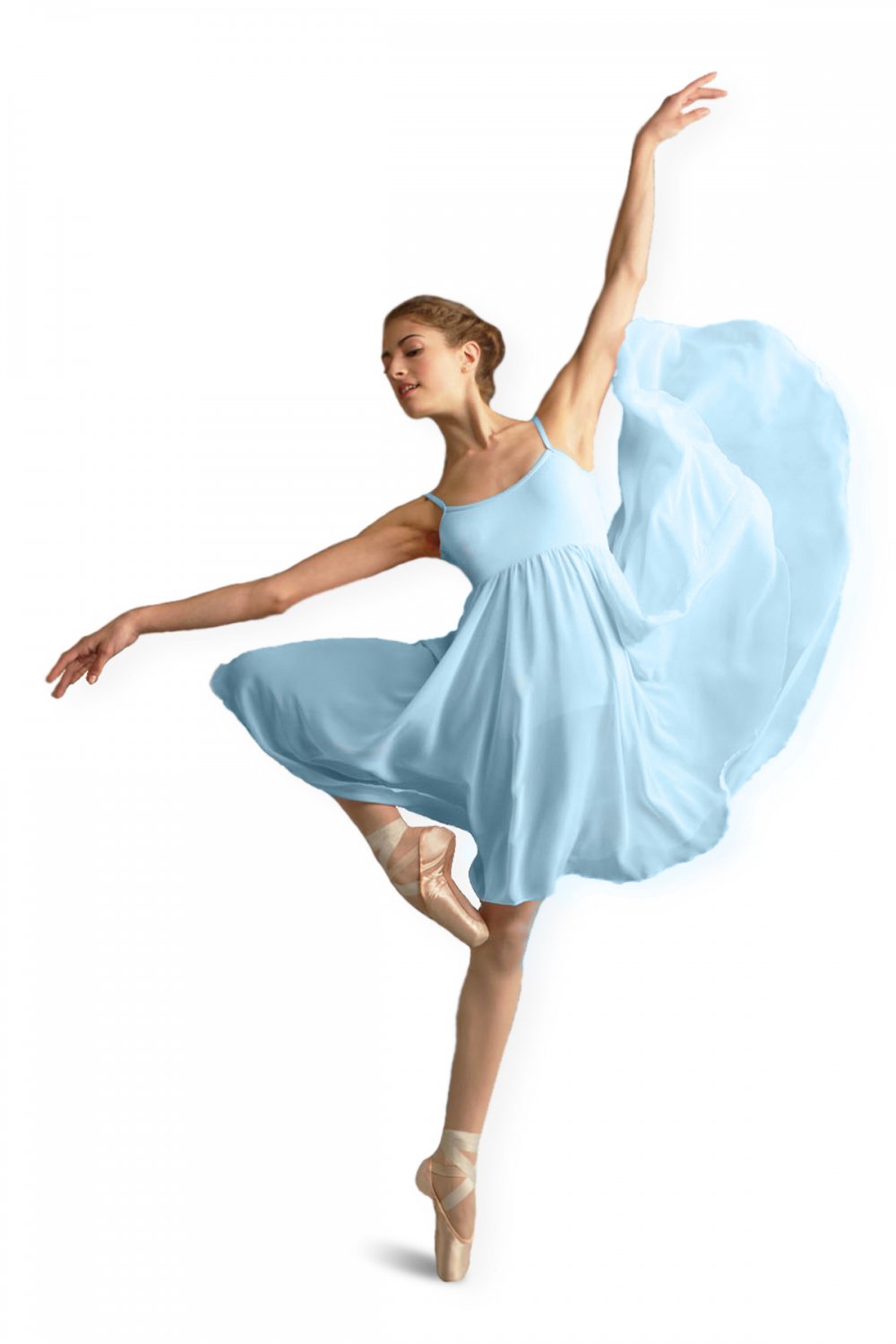 Capezio Tanzkleid mit Chiffonrock