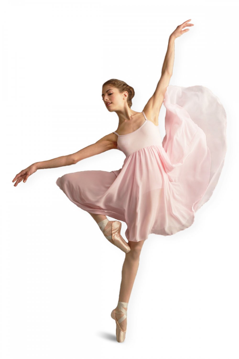 Capezio Tanzkleid mit Chiffonrock