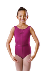 Bloch Trikot mit Rüsche und Gürtel