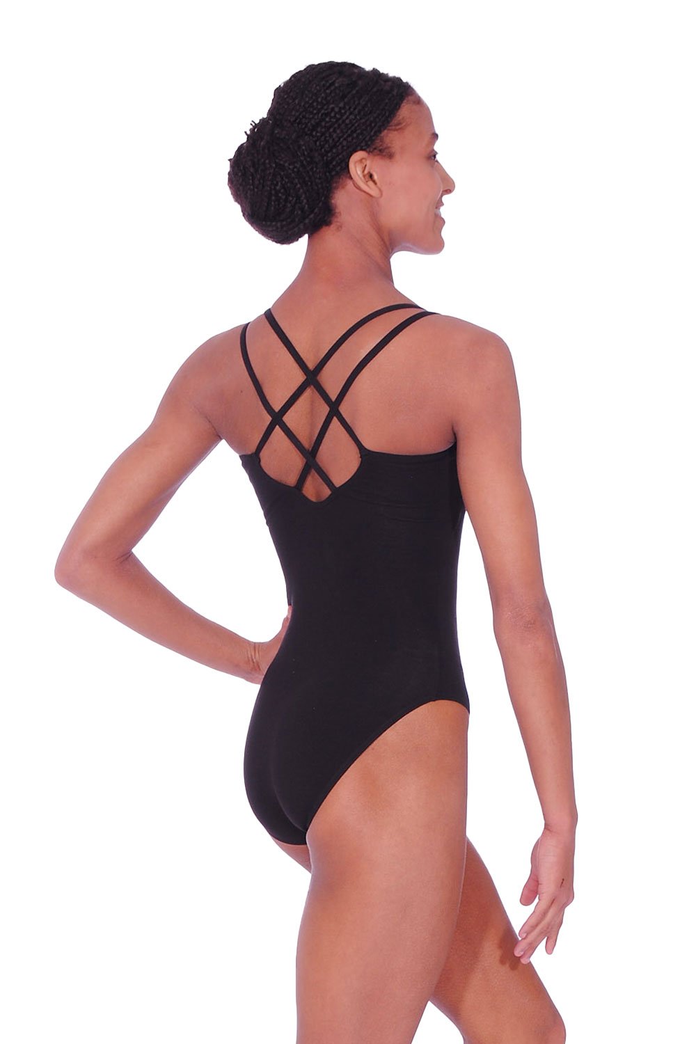 Capezio Ärmelloses Ballett Trikot mit doppelten Spaghettiträgern