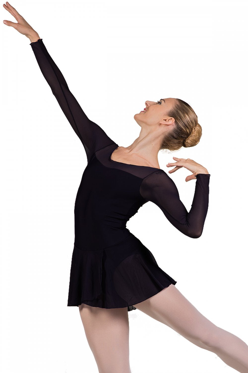 Ballet Rosa Francesca Langarm Damentrikot mit Rock