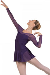 Ballet Rosa Francesca Langarm Damentrikot mit Rock