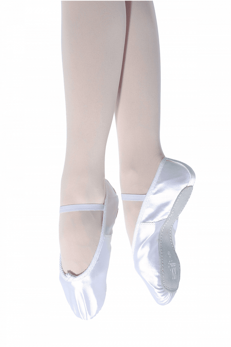 Roch Valley Ballettschläppchen aus Satin mit durchgehender Sohle