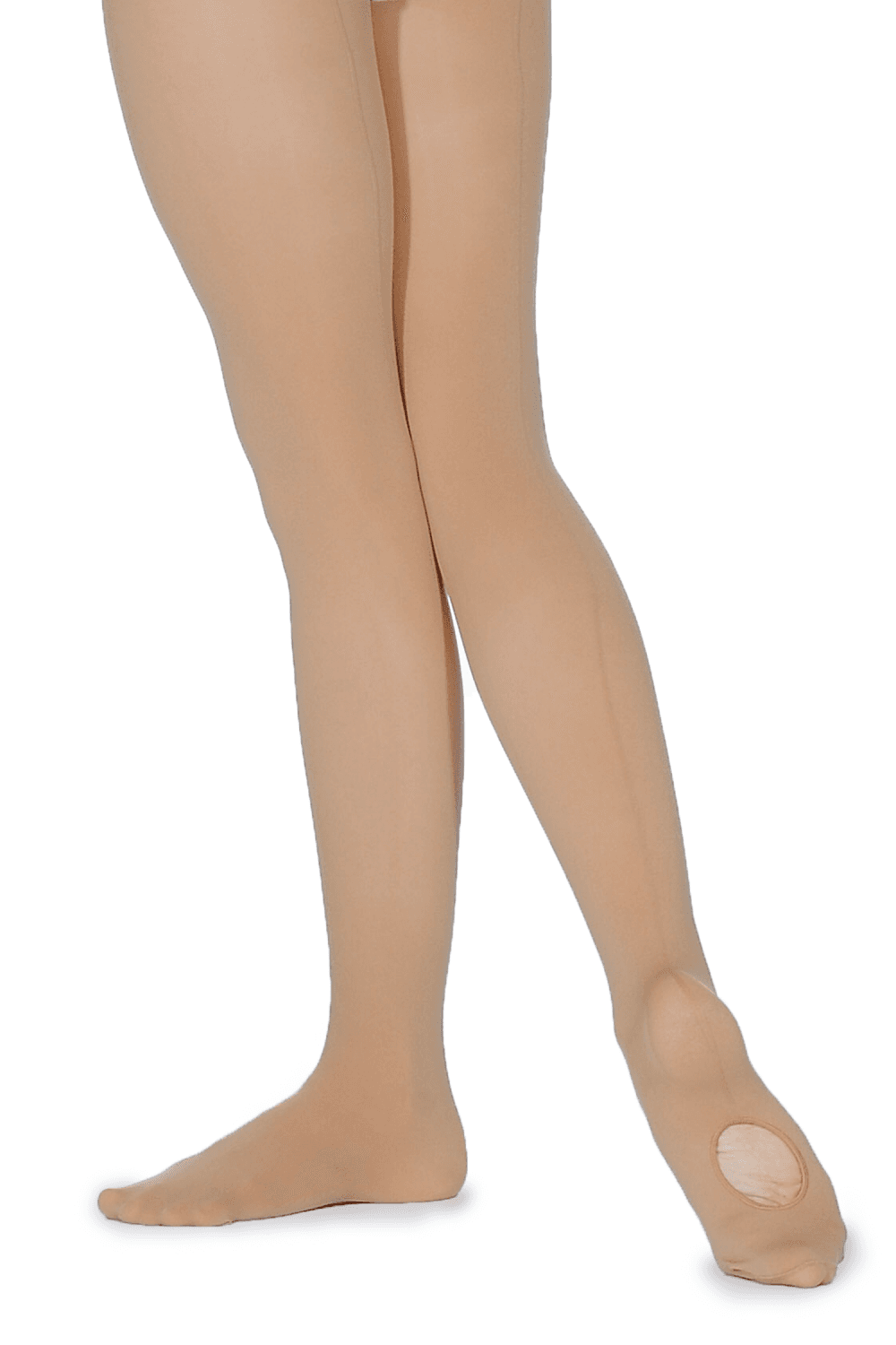 Capezio Strumpfhose mit variablem Fuß und Rückennaht für Mädchen