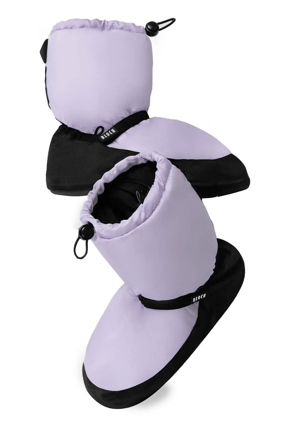 Bloch Aufwärm-Booties in Flieder