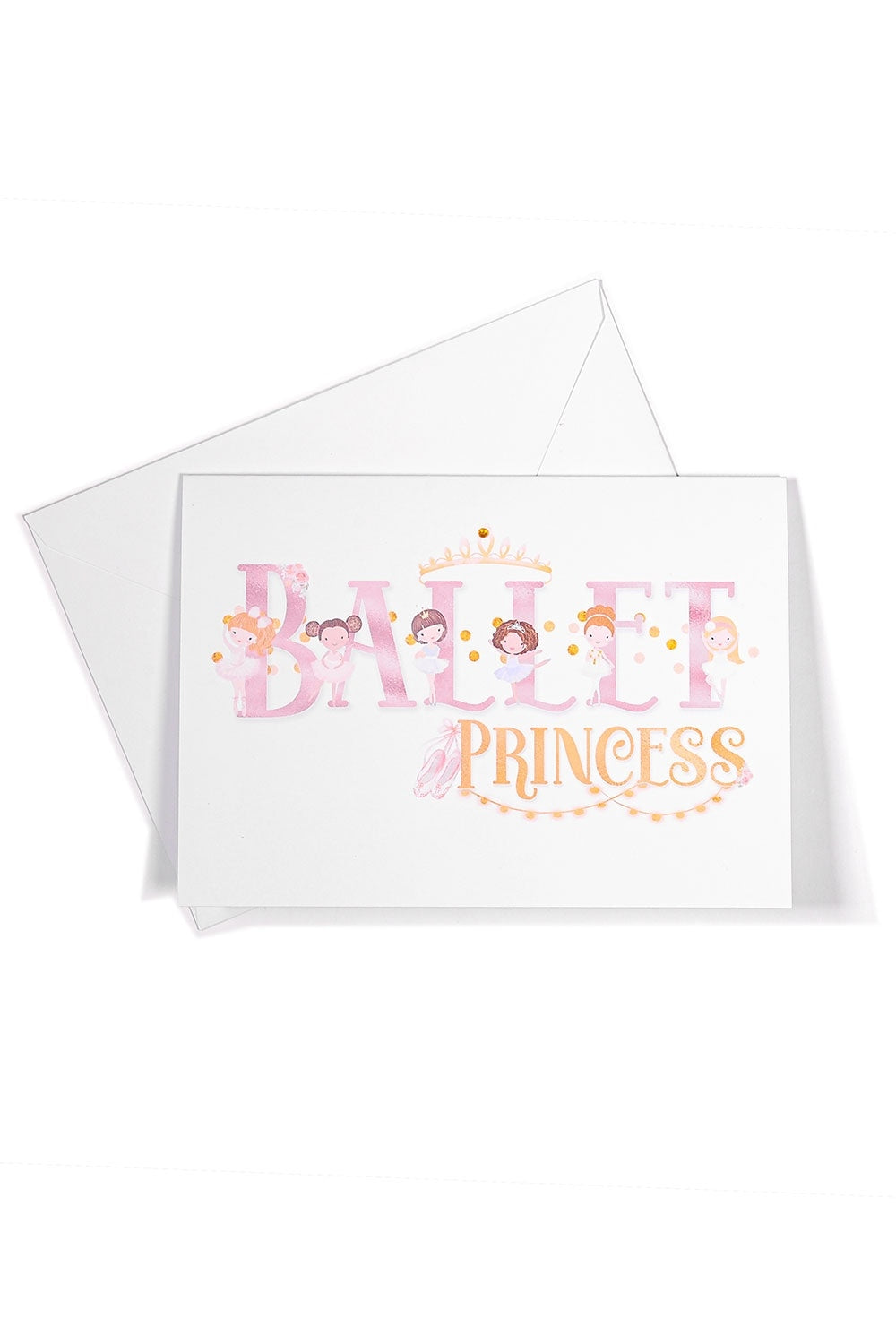 Glückwunschkarte – Ballett Prinzessin