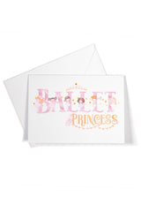 Glückwunschkarte – Ballett Prinzessin