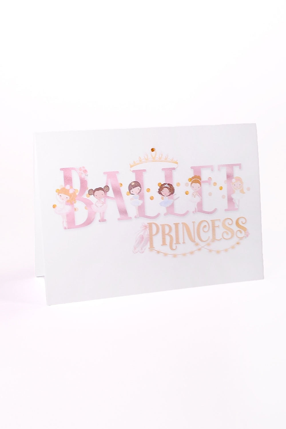 Glückwunschkarte – Ballett Prinzessin