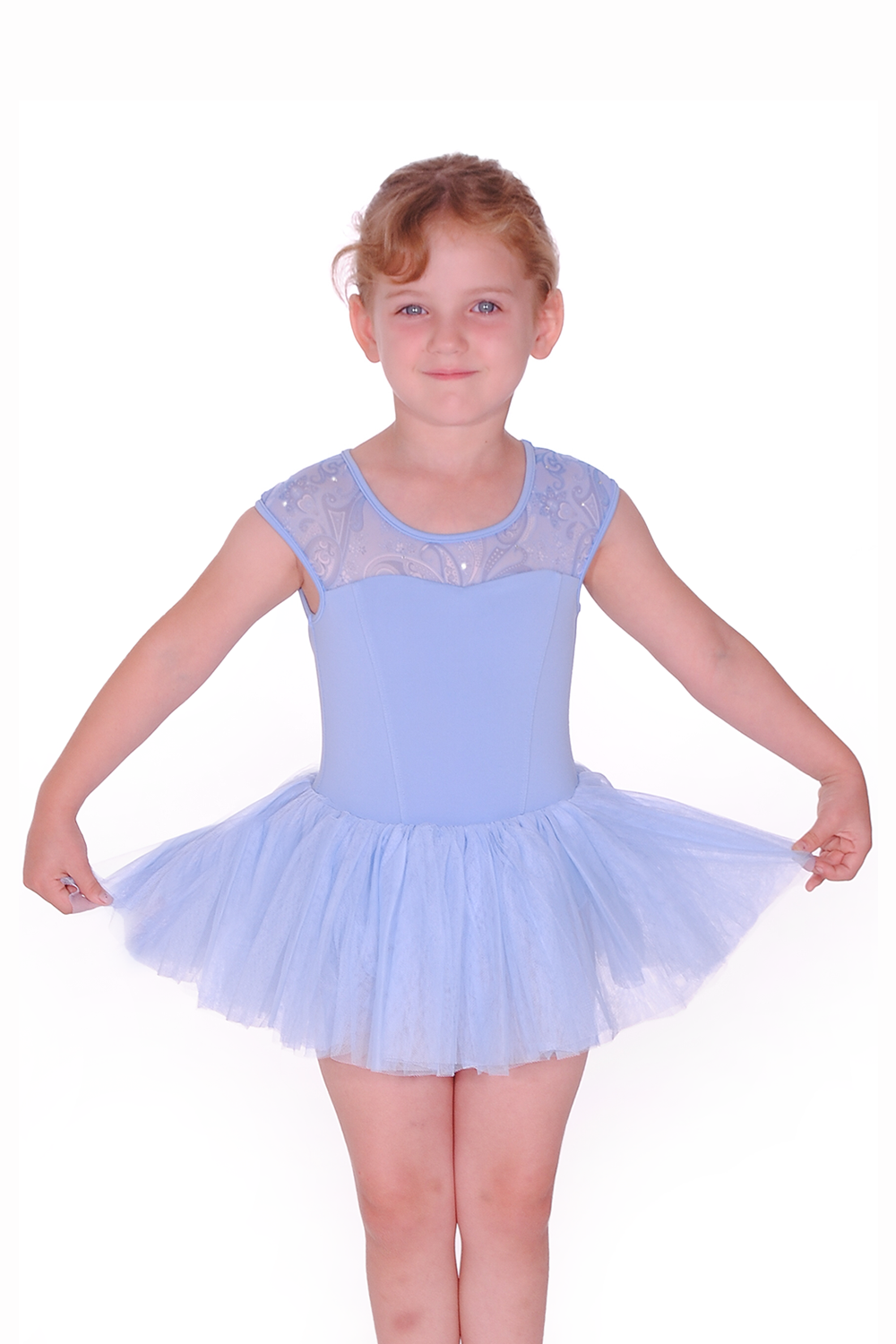 Mirella Paisley ärmelloses Tutu-Kleid für Kinder