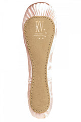 Roch Valley Ballettschläppchen aus Satin - Breite Passform
