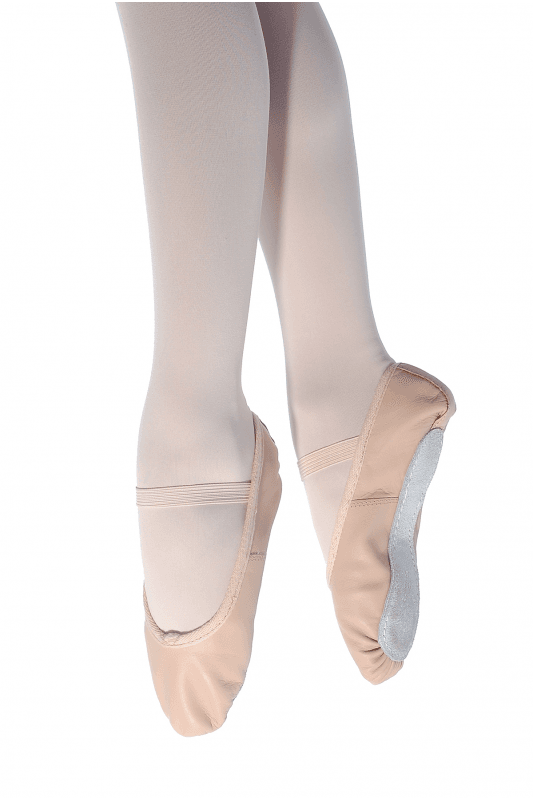 Roch Valley Ophelia Ballettschläppchen aus Leder mit Gummibänder