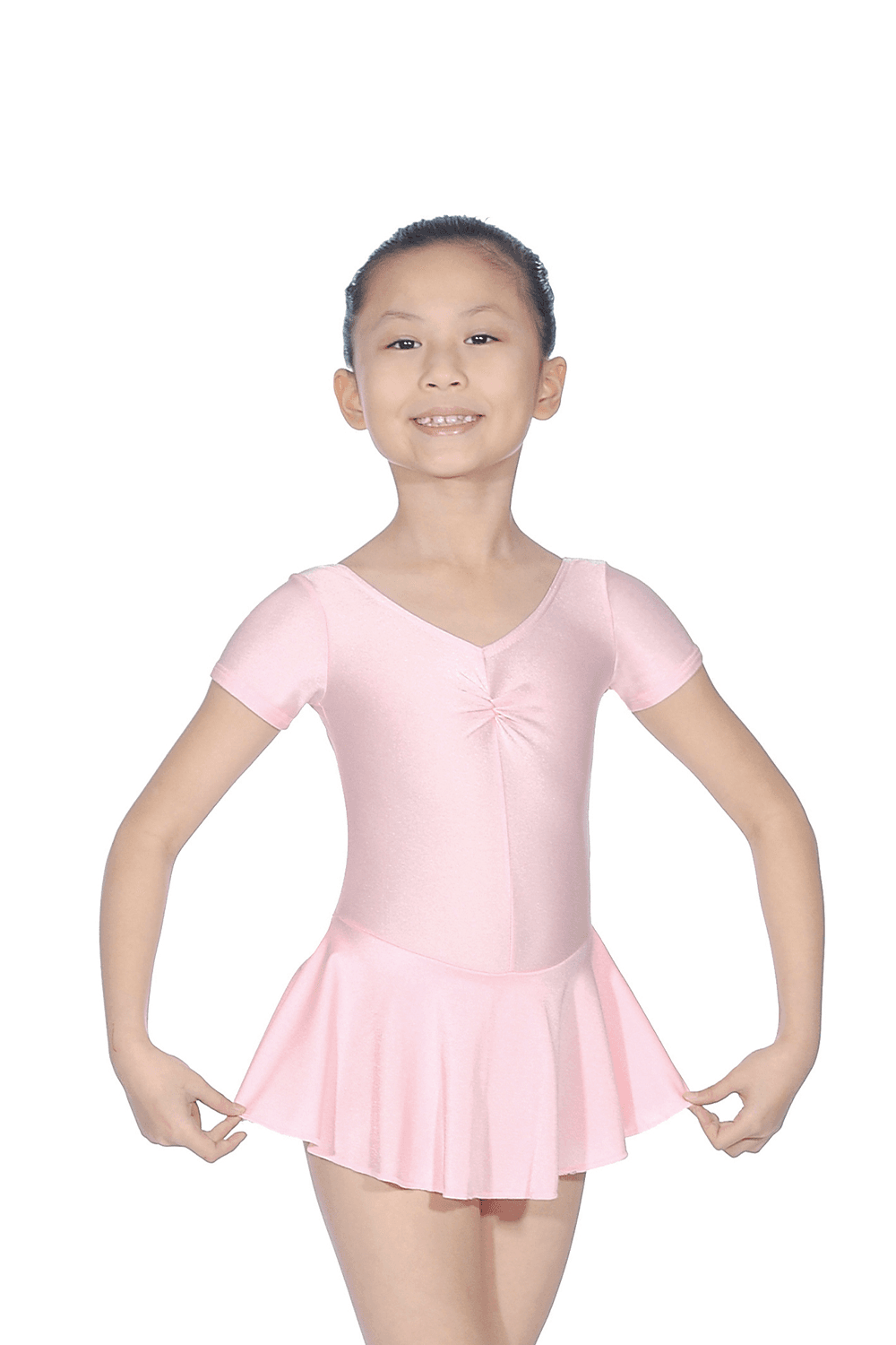 Roch Valley ISTD kurzärmeliges Ballett Trikot mit Rock