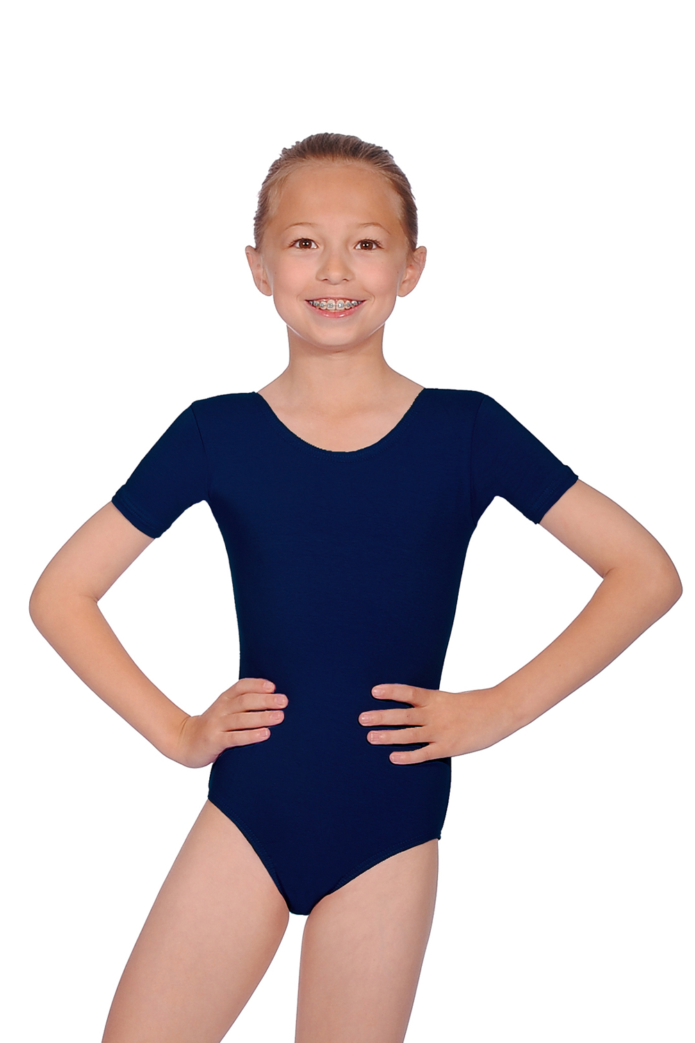 Roch Valley Prim kurzärmeliges Ballett Trikot aus Baumwolle
