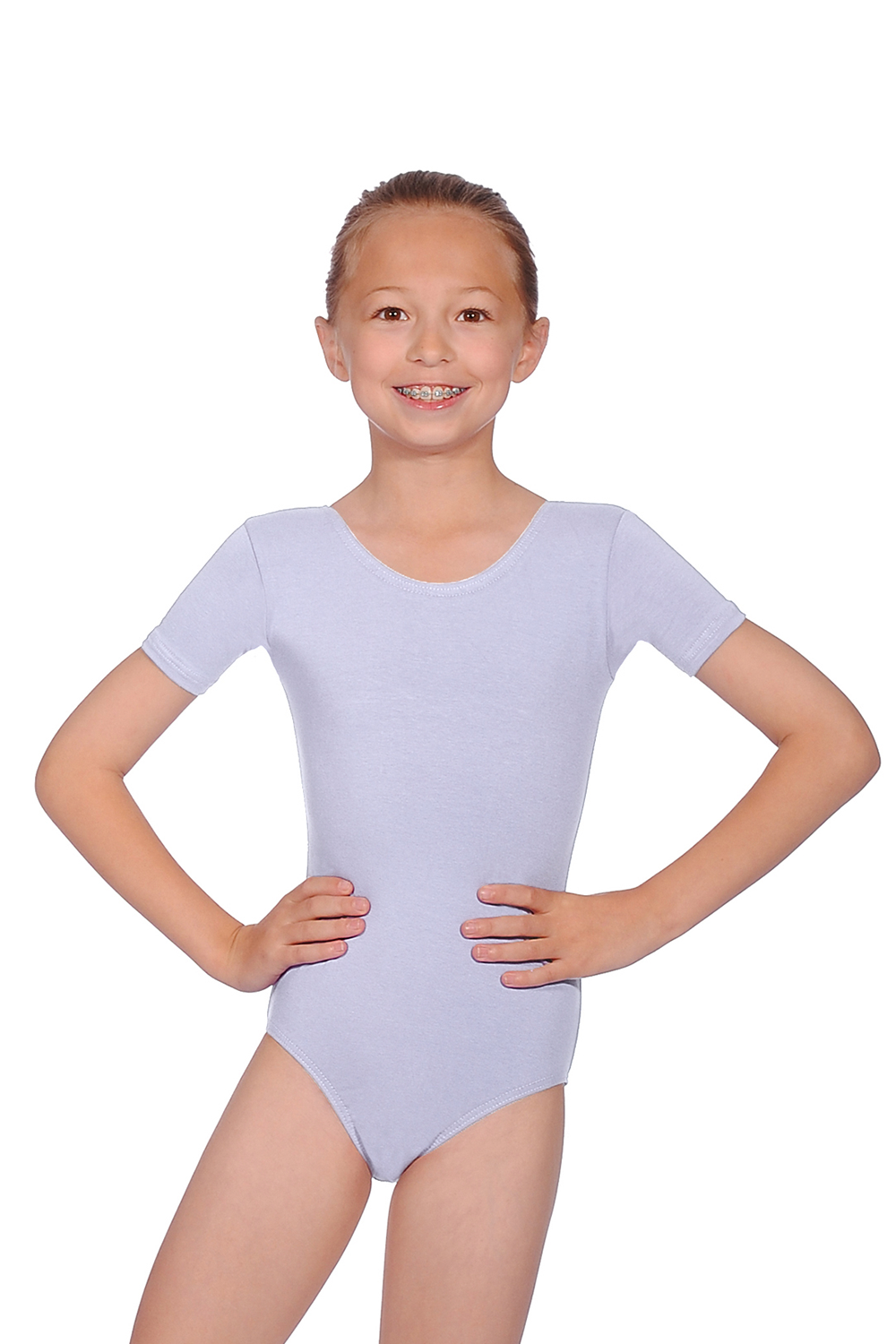 Roch Valley Prim kurzärmeliges Ballett Trikot aus Baumwolle