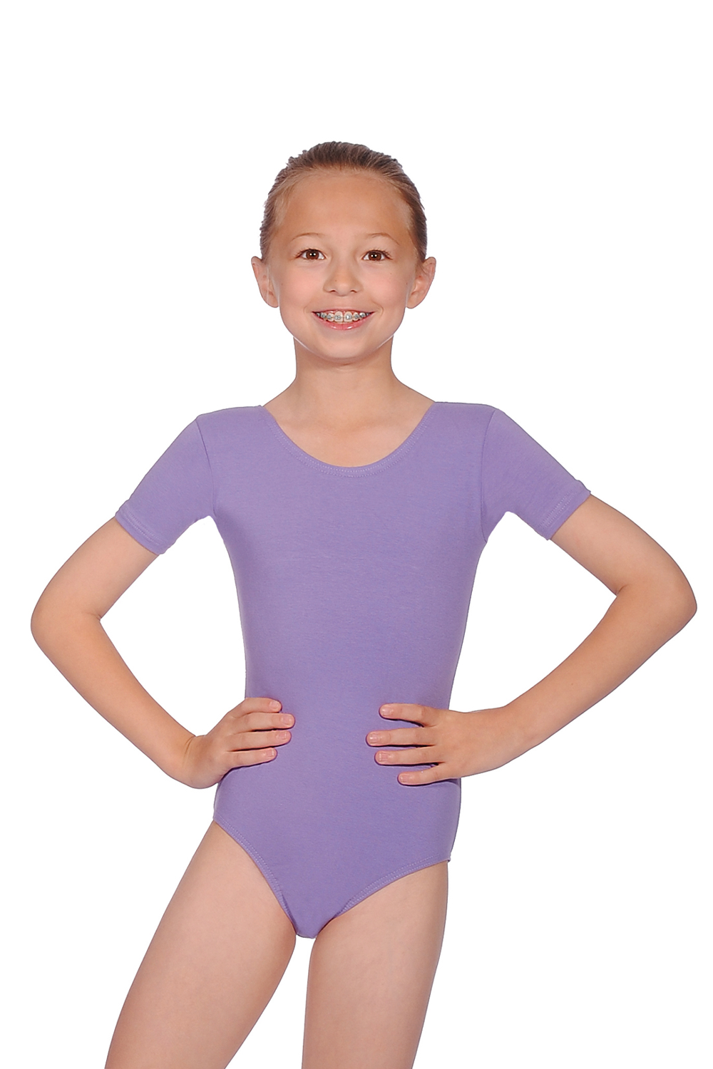 Roch Valley Prim kurzärmeliges Ballett Trikot aus Baumwolle