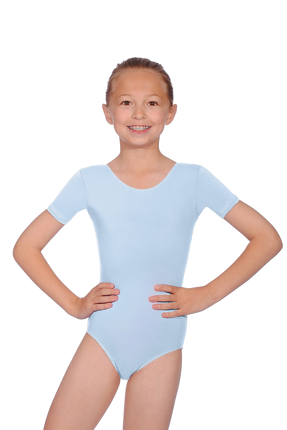 Roch Valley Prim kurzärmeliges Ballett Trikot aus Baumwolle