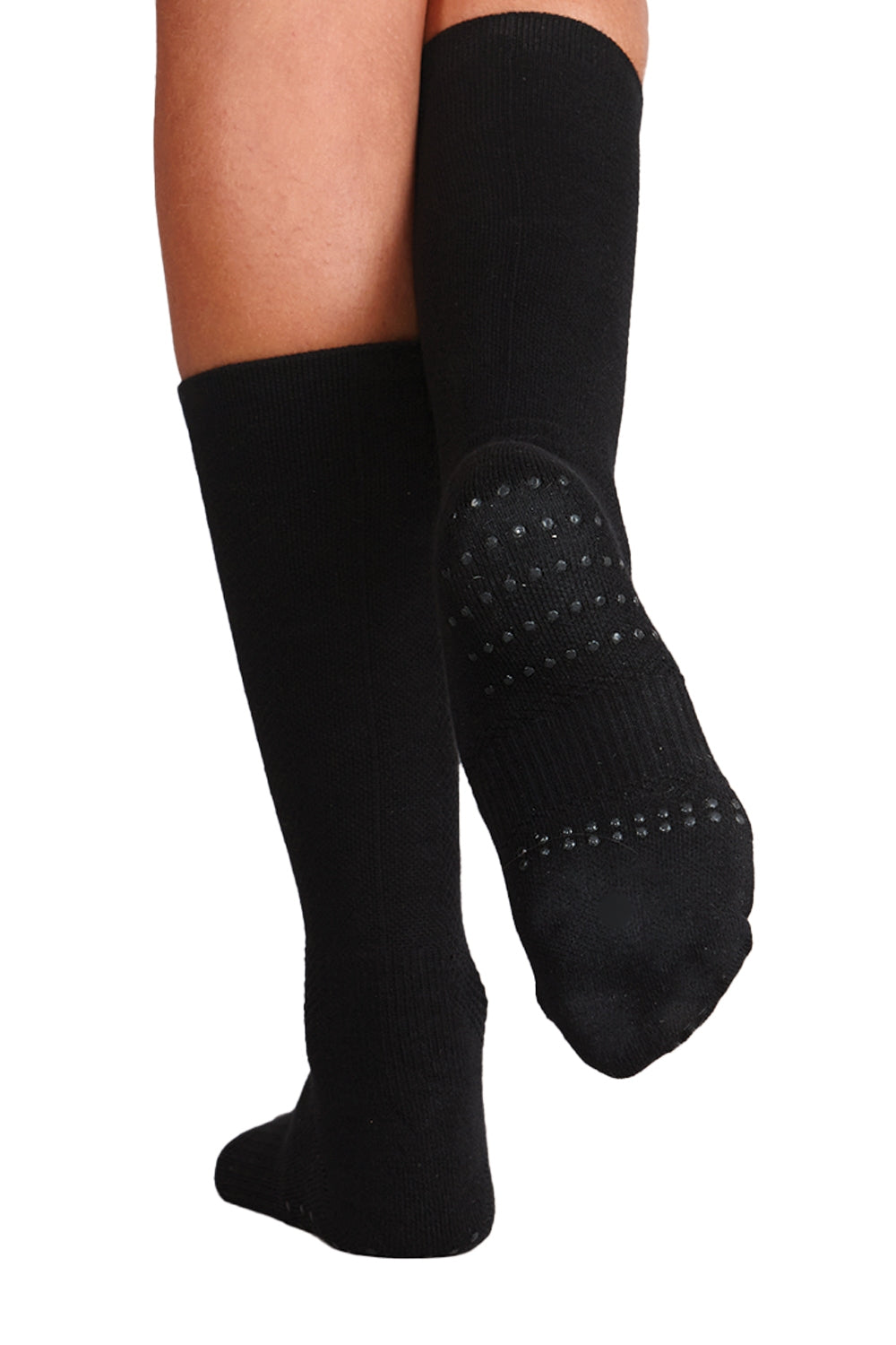 Seidige, sich drehende Kompressions-Tanzsocken