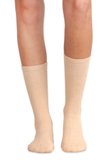 Seidige, sich drehende Kompressions-Tanzsocken