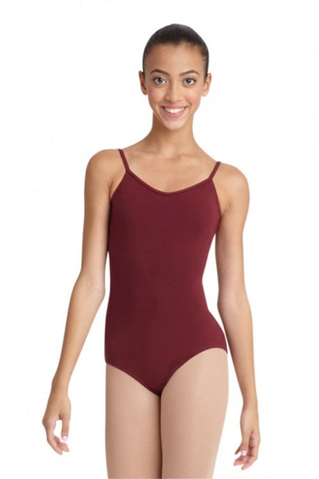 Capezio Trikot mit Spaghetti-Trägern und V-Ausschnitt