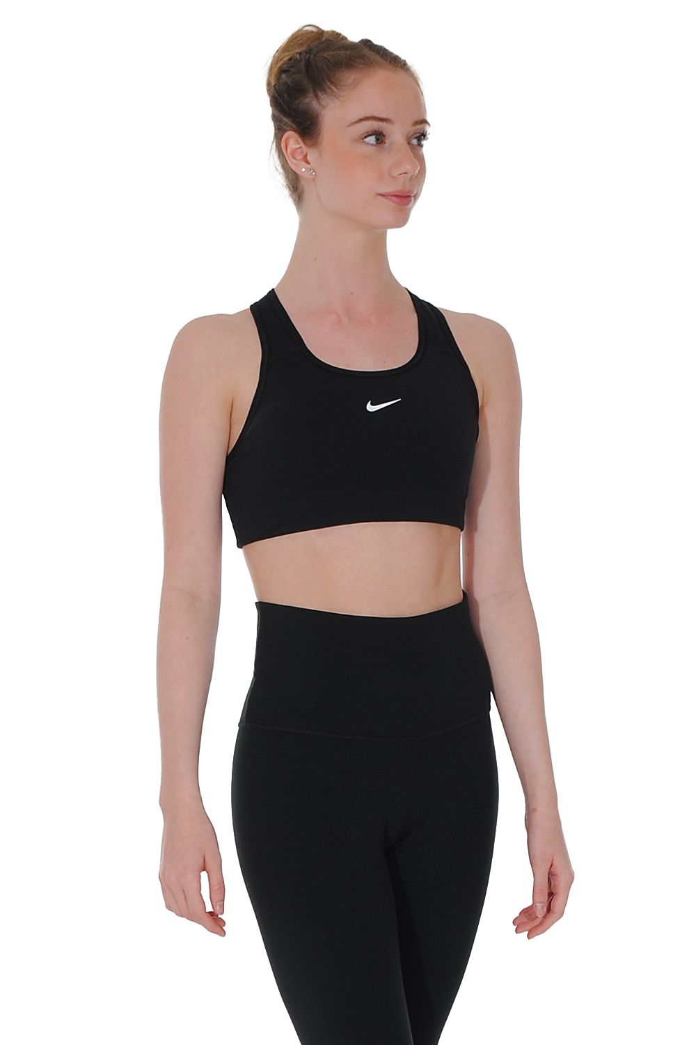 Nike Damen Dri-FIT Swoosh Einteiliges BH-Oberteil